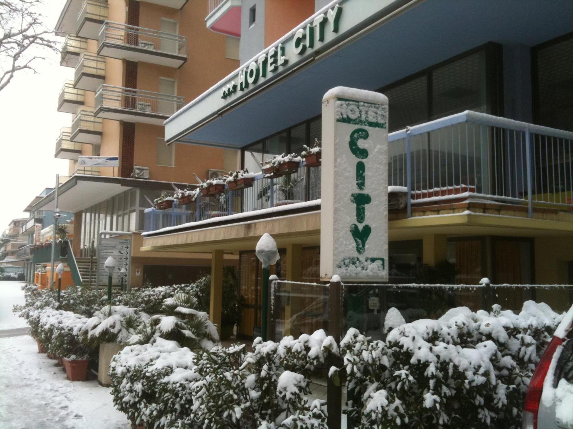 Hotel City Rímini Exterior foto